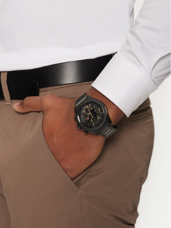 Tommy Hilfiger Tommy Hilfiger Часовник 1792081 Черен