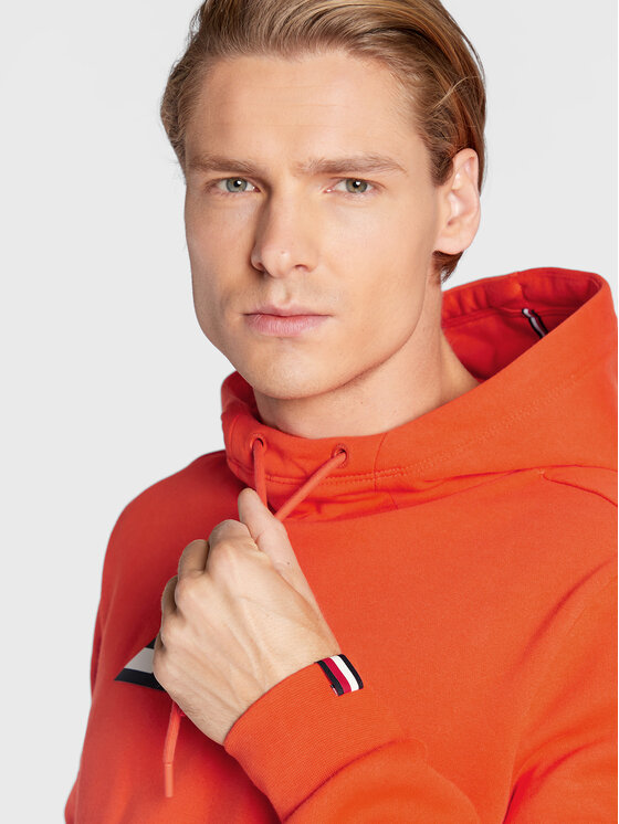 Tommy Hilfiger Tommy Hilfiger Μπλούζα Essentials MW0MW27926 Πορτοκαλί Regular Fit