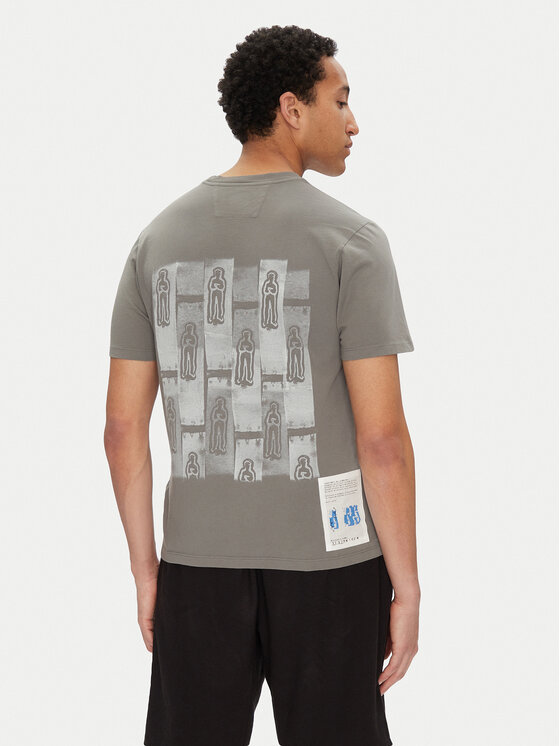 C.P. Company C.P. Company T-krekls 18CMTS310A005431G Pelēks Regular Fit