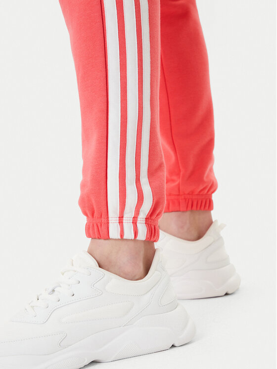 adidas adidas Donji dio trenerke Essentials 3-Stripes KE4387 Koraljna Regular Fit