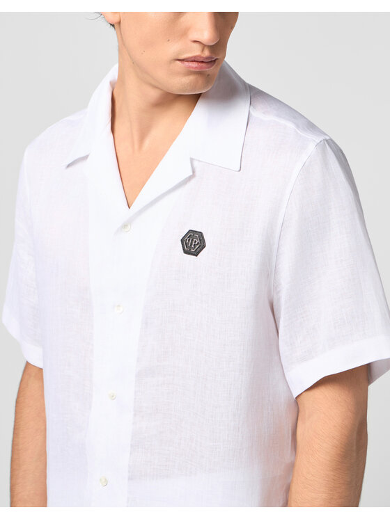 PHILIPP PLEIN PHILIPP PLEIN Koszula 30021 Biały Regular Fit