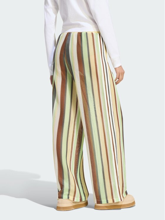 adidas adidas Spodnie dresowe 161718 Żółty Loose Fit
