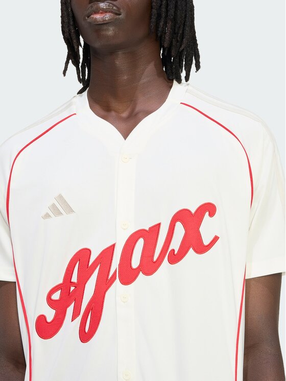 adidas adidas Koszulka techniczna Ajax Amsterdam US Biały Regular Fit