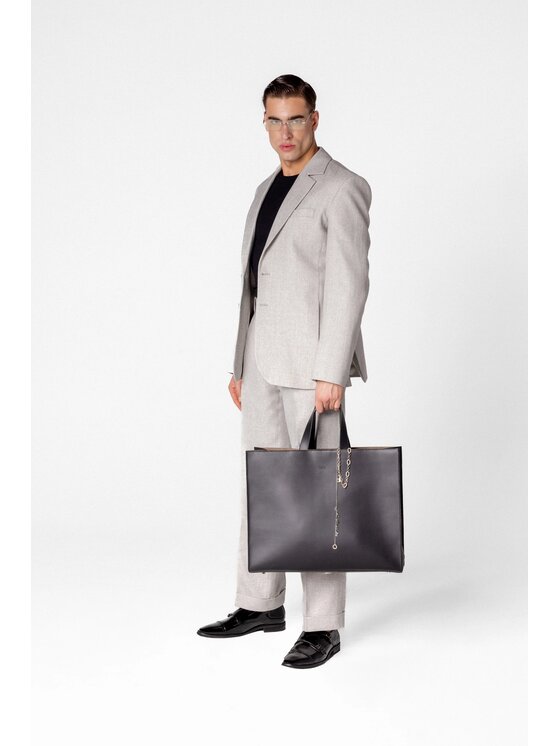 LE POSSÉ LE POSSÉ Pantalone da abito MJTIWLAS Grigio chiaro Regular Fit