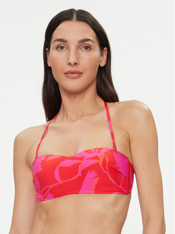 Seafolly Seafolly Bikini ülemine osa CheckIn 30877 Punane