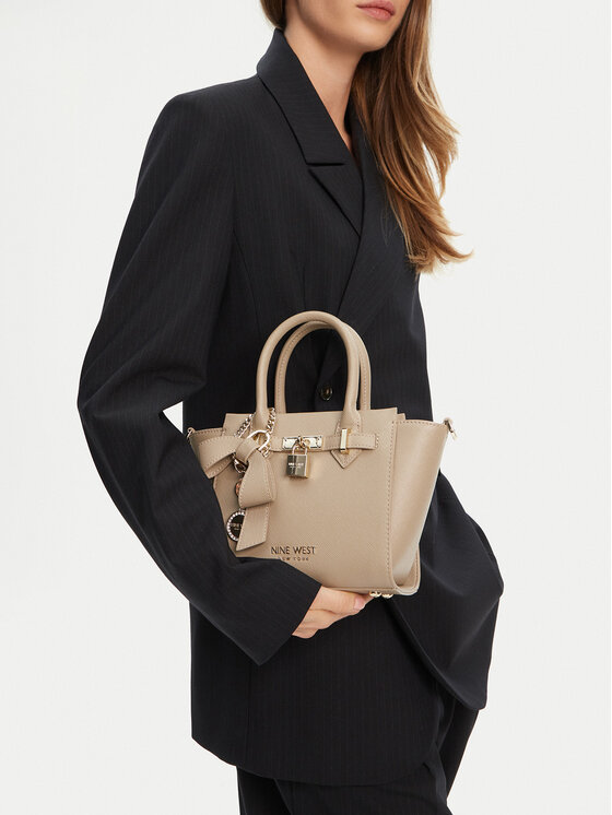 Nine West Nine West Handtasche CEO-Chelsea-Charm-I-LX10187 Beige