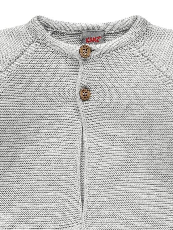 Kanz Kanz Bluza 2242907-8277 Szary Basic Fit