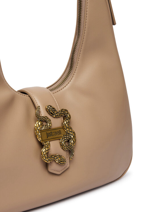 Just Cavalli Just Cavalli Дамска чанта Iconic Snakes 81RA4BA4 ZSA89 Тъмнобежов