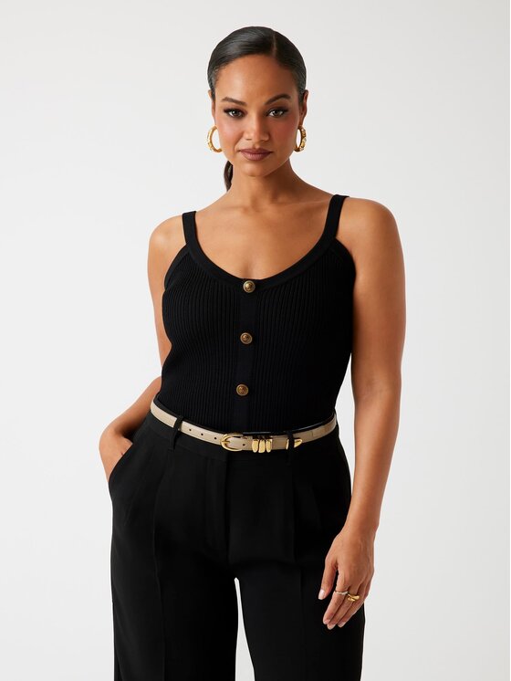 Guess Guess Top 176223 Czarny Classic Fit