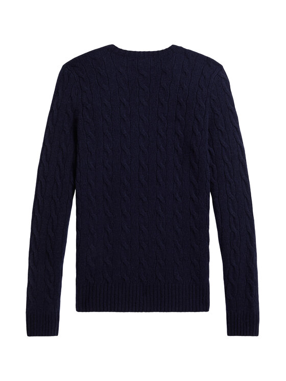 Polo Ralph Lauren Polo Ralph Lauren Džemper 211971865003 Tamnoplava Slim Fit
