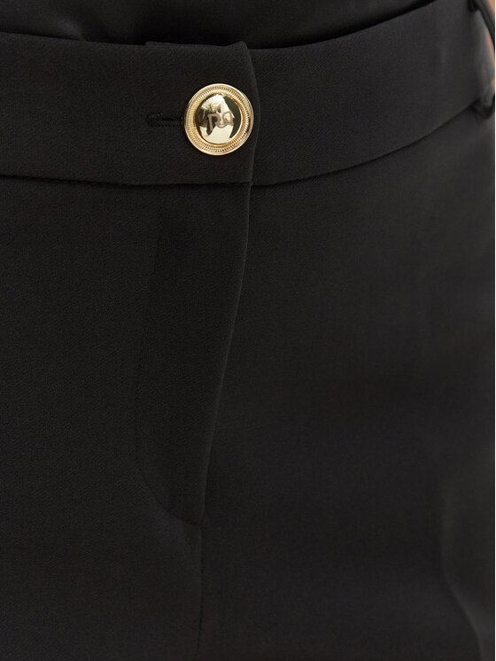 Rinascimento Rinascimento Pantaloni di tessuto CFC0128650003 Nero Regular Fit