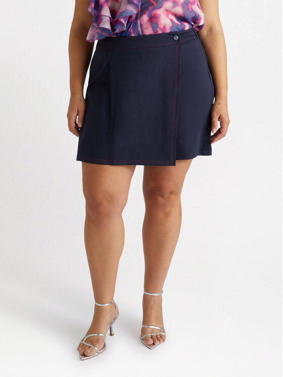 Fiorella Rubino Fiorella Rubino Minigonna 1012T000366N034 Blu Regular Fit