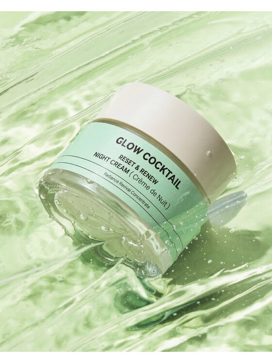 Glow Cocktail Glow Cocktail RESET & RENEW KREM NA NOC 50ml Zestaw do pielęgnacji skóry
