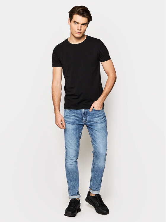 HUGO Hugo 2-dielna súprava tričiek 50325440 Čierna Slim Fit