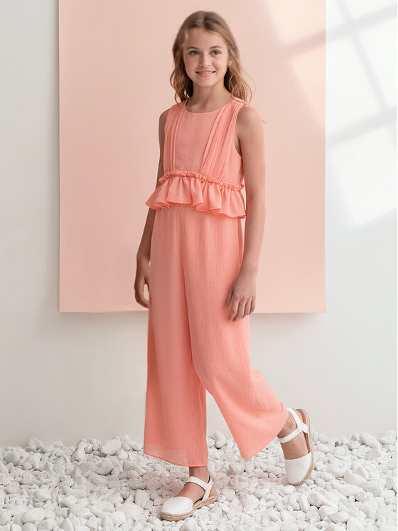 Abel & Lula Abel & Lula Overal 5206 Oranžová Regular Fit