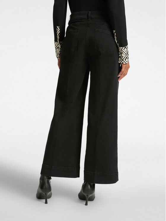 Elena Mirò Elena Mirò Jeans P493P000319N033 Nero Flare Fit