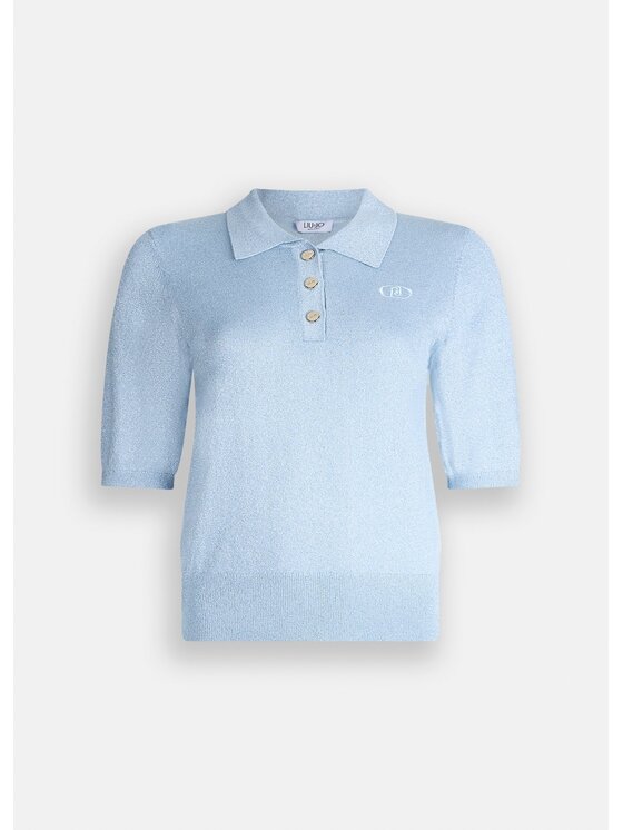 Liu Jo Liu Jo Maglione UF5278MA76QA4075 Celeste Regular Fit