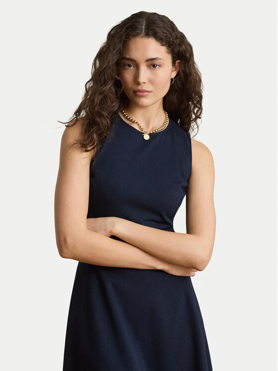 LAUREN RALPH LAUREN LAUREN RALPH LAUREN Cocktail obleka 200980935004 Mornarsko modra Regular Fit