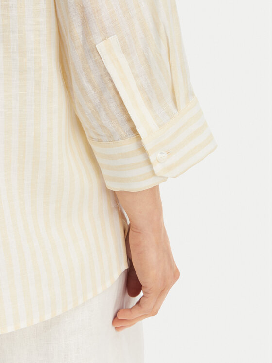 Weekend Max Mara Weekend Max Mara Camicia Panetto 2615111102 Giallo Relaxed Fit