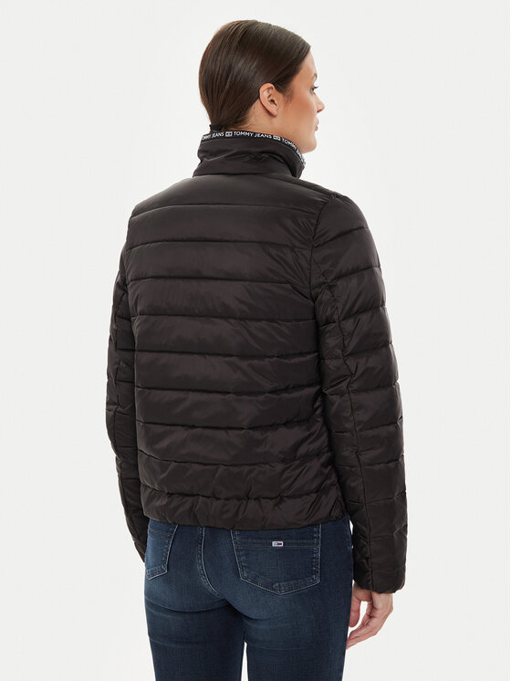 Tommy Jeans Tommy Jeans Vatovaná bunda DW0DW17746 Čierna Regular Fit