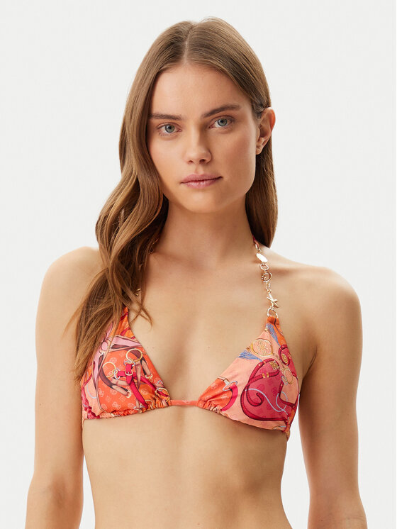 Női Bikini felső Guess, Méret: S, Narancssárga, E5GJ19 KCR12