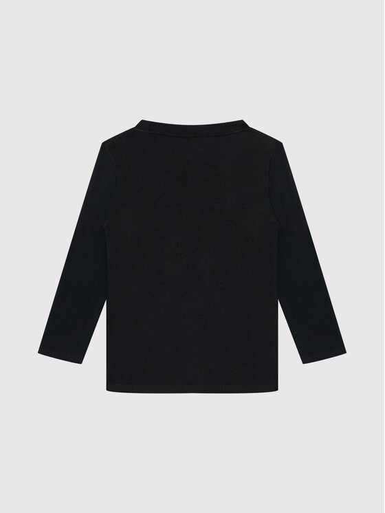 Pepe Jeans Pepe Jeans Bluzka New Herman PB501010 Czarny Regular Fit