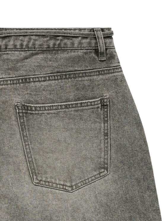 Vero Moda Vero Moda Džinsiniai šortai Wien 10341837 Pilka Relaxed Fit