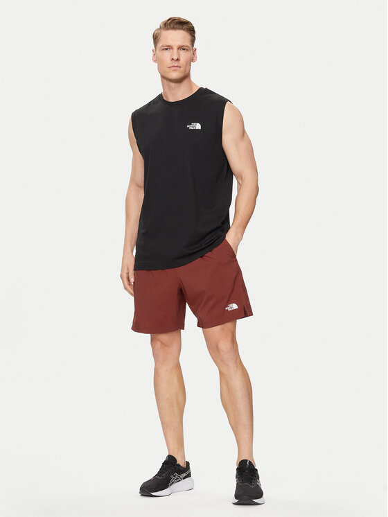 The North Face The North Face Pantaloncini sportivi 24/7 NF0A3O1B Rosso Regular Fit