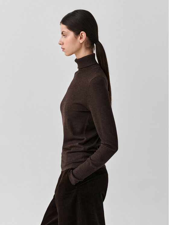 TATUUM TATUUM Sweter ANKIO 1 Brązowy Classic Fit