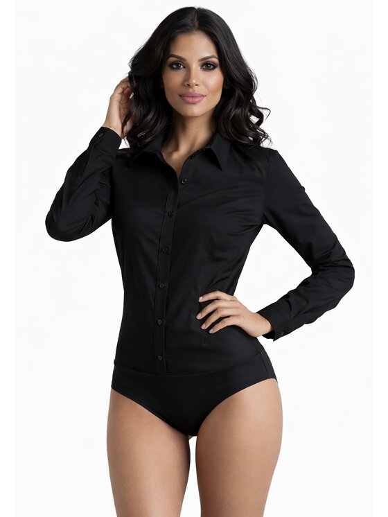 FIGL FIGL Body M1291 Sivá Regular Fit