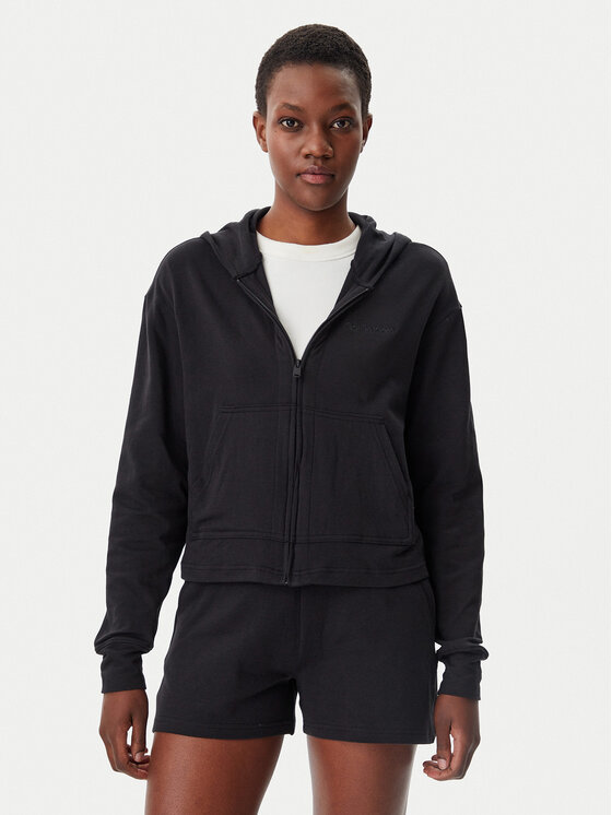 Calvin Klein Underwear Calvin Klein Underwear Sweatshirt LV00QS7504 Schwarz Regular Fit