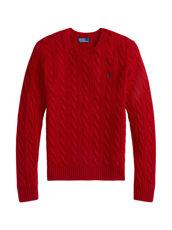 Polo Ralph Lauren Polo Ralph Lauren Sveter 211971865013 Červená Slim Fit