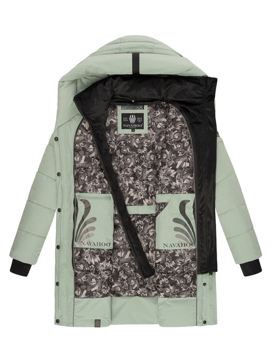 Navahoo Navahoo Kurtka zimowa Knutschilein Zielony Regular Fit