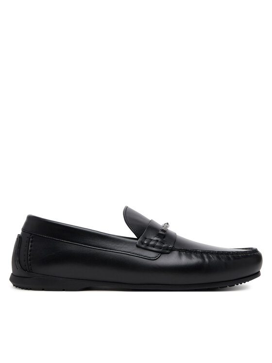 Calvin Klein Mokasíny Driver W/ Ny Bit Lth HM0HM01701 Čierna