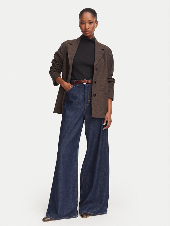 Marella Marella Pintsak Emme by Marella Quieto 2625916031 Tumepruun Regular Fit