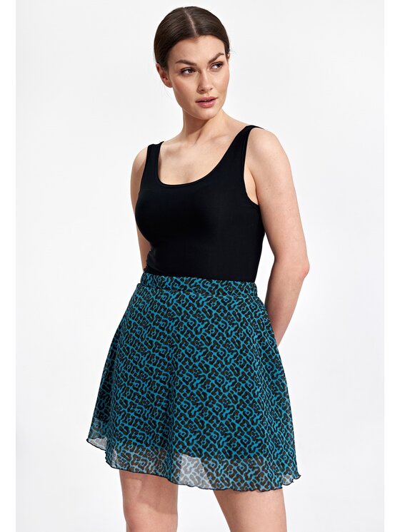 FIGL FIGL Sukňa M878 Farebná Regular Fit
