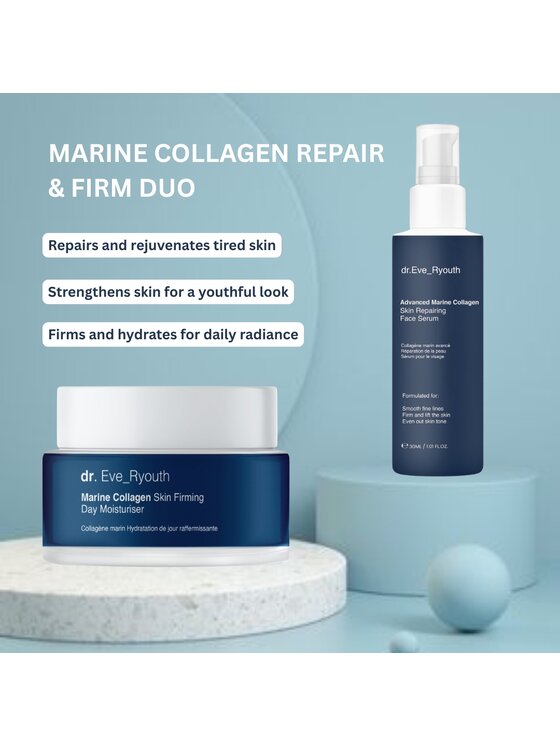 dr. Eve Ryouth dr. Eve Ryouth Serum Marine Collagen + Krem Dzienny Marine Collagen Krem na dzień