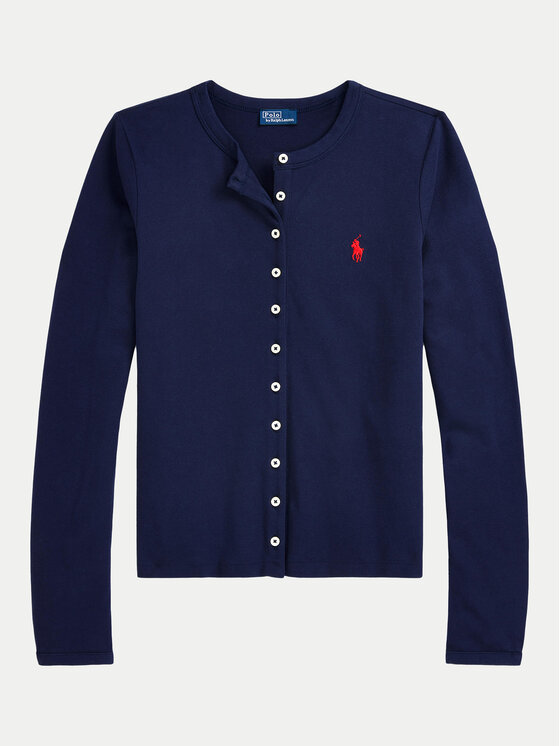 Polo Ralph Lauren Polo Ralph Lauren Strickjacke 211941175003 Dunkelblau Slim Fit