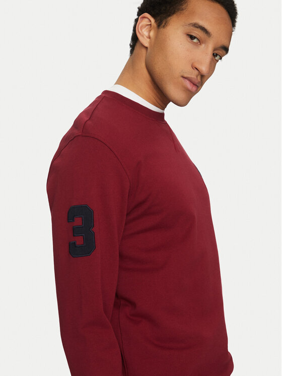 U.S. Polo Assn. U.S. Polo Assn. Majica dugih rukava MUP2256 Crvena Regular Fit
