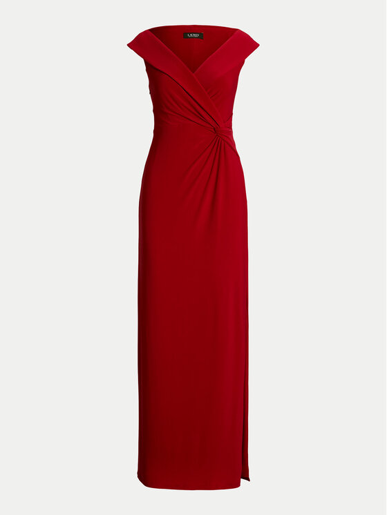 LAUREN RALPH LAUREN LAUREN RALPH LAUREN Estélyi ruha 253863940020 Piros Slim Fit