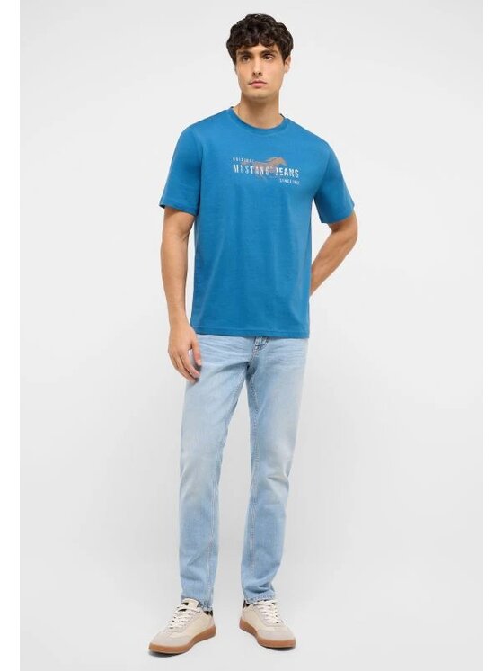 Mustang Mustang Jeans Style Oregon Slim Blu Slim Fit