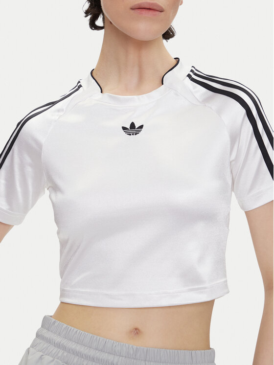 adidas adidas Tričko adicolor Teamgeist Baby JD0269 Biela Slim Fit