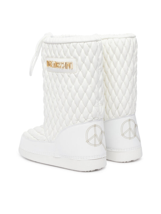 LOVE MOSCHINO LOVE MOSCHINO Śniegowce JA24312G0PISQ100 Biały