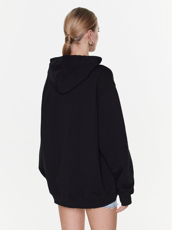 MSGM MSGM Μπλούζα 3441MDM214 237000 Μαύρο Relaxed Fit