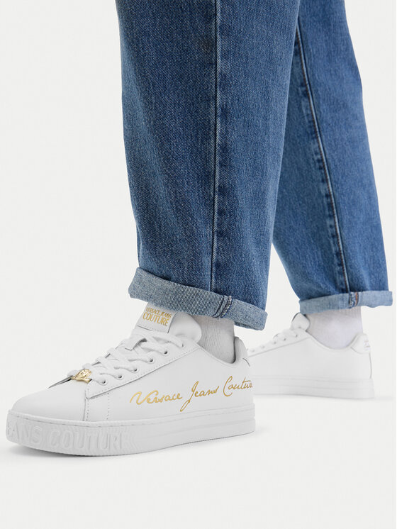 Versace Jeans Couture Sneakers 80VA3SKL ZPB77 G03 Alb