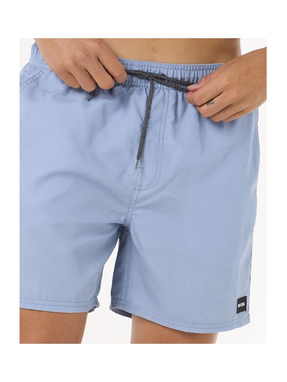 Rip Curl Rip Curl Szorty kąpielowe Easy Living Volley Błękitny Regular Fit