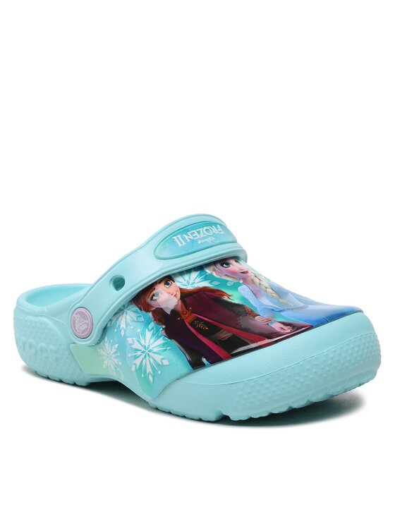 Crocs Crocs Natikači FROZEN Fldisneyfrozenllclog K 207465 Modra