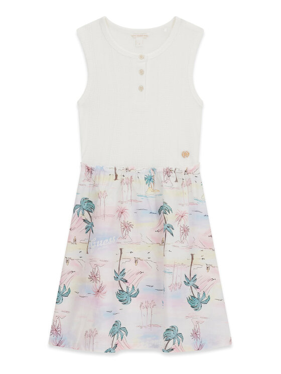 Guess Guess Sommerkleid J6GK12 KF794 Bunt Regular Fit