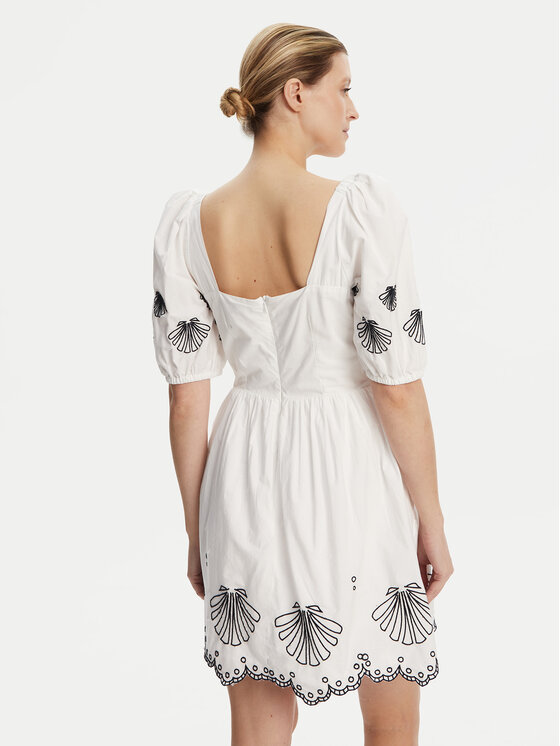 French Connection French Connection Vasaras kleita 71YOT Balts Regular Fit