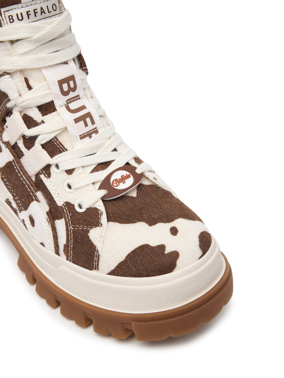 Buffalo Buffalo Schnürschuhe Aspha Nc Mid 16398 Creme